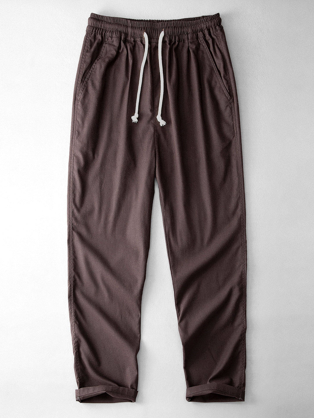Geometric Jacquard Cuban Shirt & Straight Linen Pants