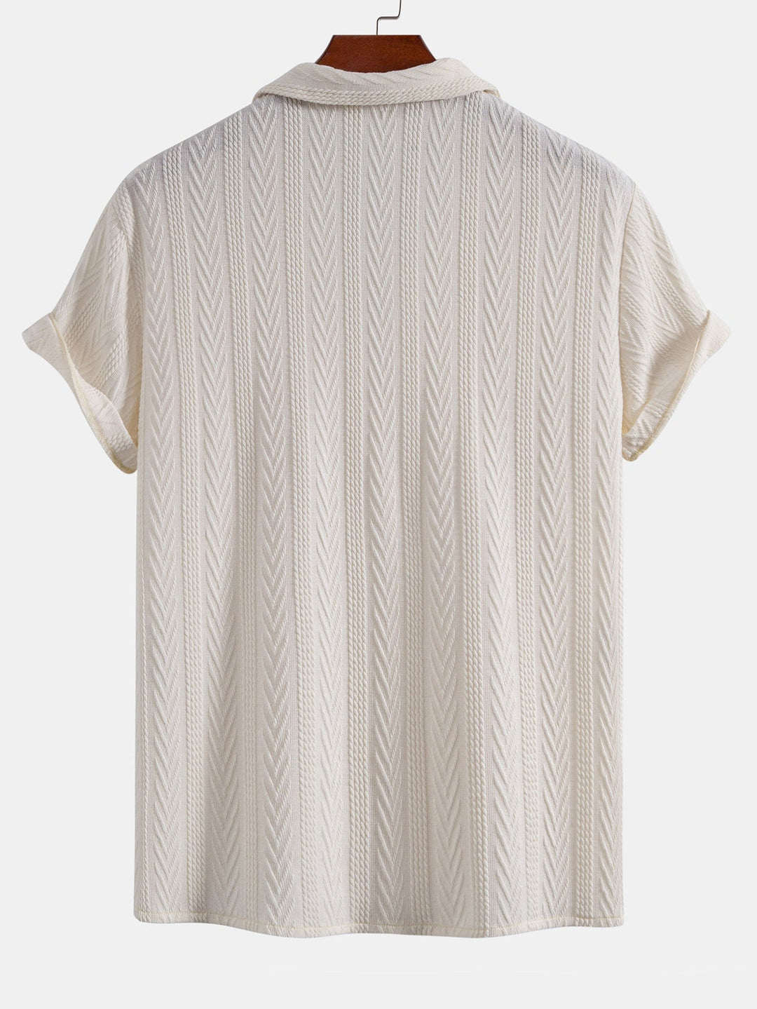 Jacquard Cuban Shirt & Straight Trousers