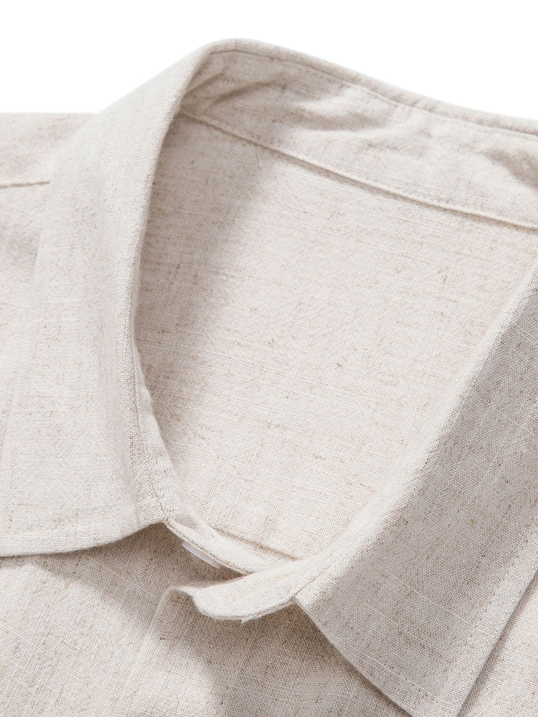 Linen Rayon Mix Button Shirt & Straight Linen Pants