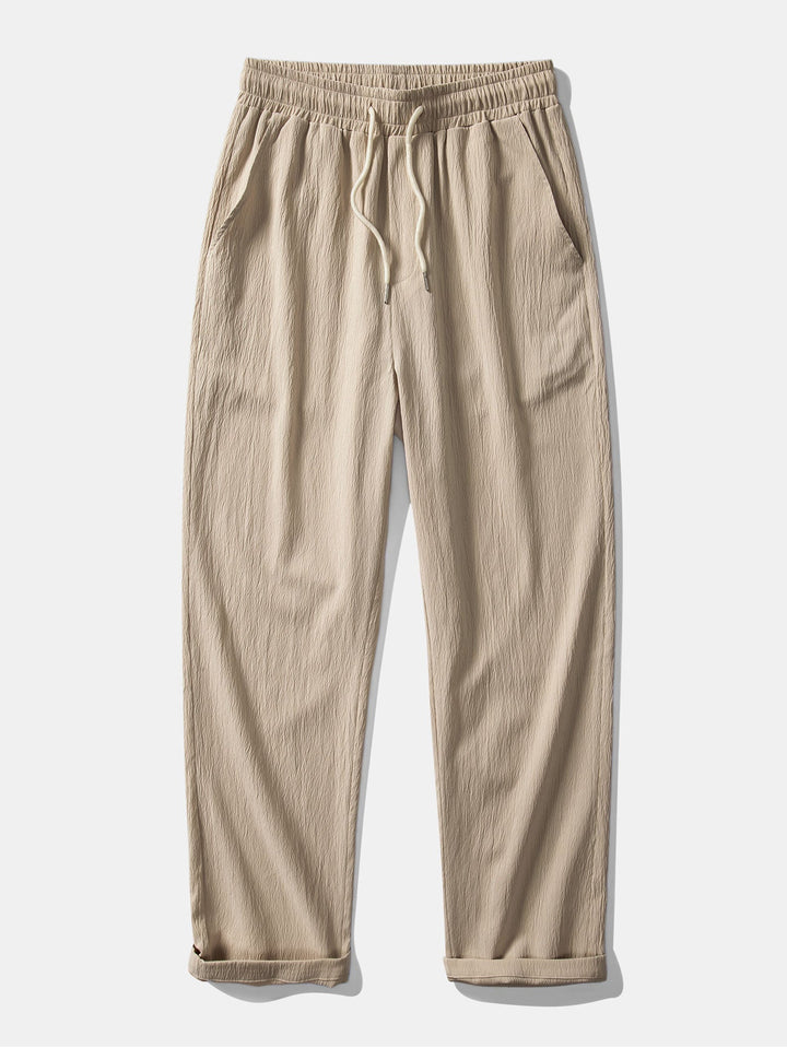 Jacquard Cuban Shirt & Straight Trousers