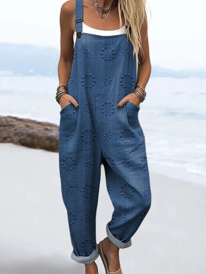 Vintage Floral Jumpsuit