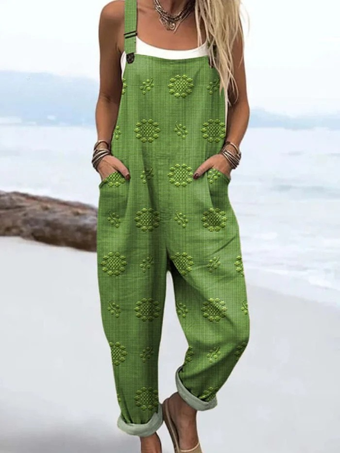 Vintage Floral Jumpsuit